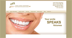 Desktop Screenshot of cohilfamilydentistry.com