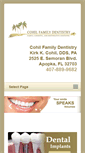 Mobile Screenshot of cohilfamilydentistry.com